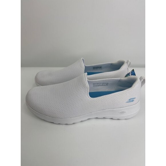 Skechers Go Walk Aurora Slip On Comfort Sneaker White Size 10 NEW - Picture 5 of 8